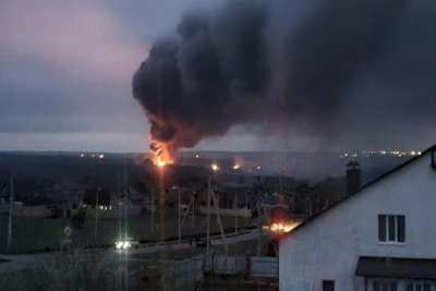 Силен взрив отекна тази сутрин в руската Белгородска област  съобщава Ройтерс Очевидец
