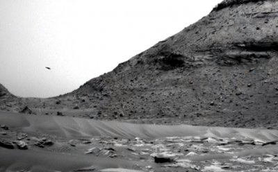 Необичайна аномалия в атмосферата на Марс е заснета от марсохода