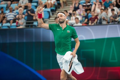 Най добрият български тенисист Григор Димитров сложи край на серията си
