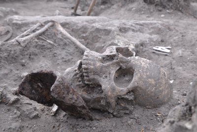 Откраднаха археологическа находка в Стара Загора Удължен череп на млада