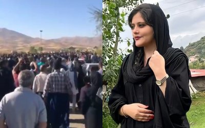 Хиляди хора се събраха на гроба на Махса Амини в Иран