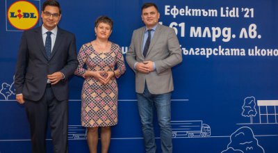 Приносът на „Лидл България“ към икономиката за 2021 г. - 1,61 млрд. лв.
