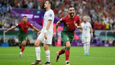 Португалия победи Уругвай с 2 0 в мач от Група H