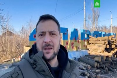 В официалния канал на украинския президент в Telegram се появи видеообръщение