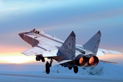 Изтребител МиГ 31 се разби в Приморския край в руския