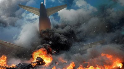 Учебен самолет се разби в Турция, има загинали