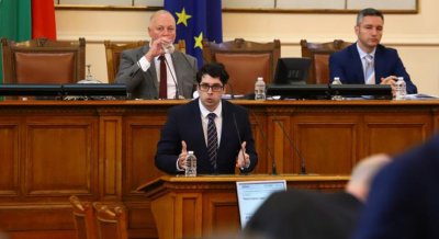Заместник министър председателят по управление на европейските средства Атанас Пеканов говори