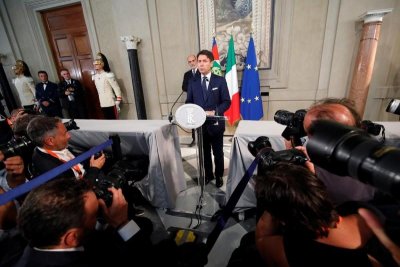 Новото правителство на Италия положи клетва