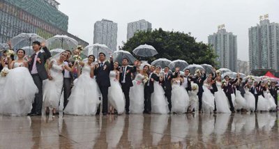 99 двойки сключиха брак едновременно в Малайзия