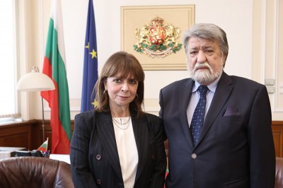 Председателят на Народното събрание Вежди Рашидов се срещна с президента