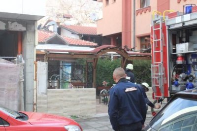 Ресторант Бунара в центъра на Благоевград пламна към 10 15 ч