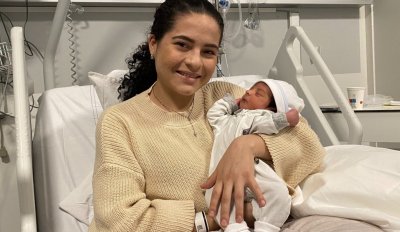 Млада жена на име Тамара изненадващо е родила бебе по