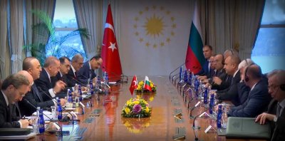 Румен Радев и президентът на Турция Реджеп Таип Ердоган се