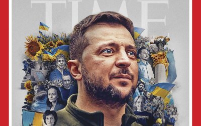 Решението на списание Тайм да обяви президента на Украйна Володимир