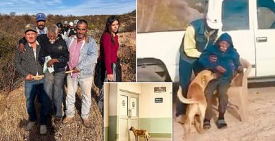 Вярно куче спаси 84-годишен дядо, изчезнал като Сашко
