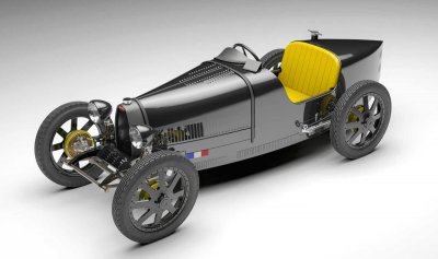 Преди време от Bugatti представиха детска количка с ретро мотиви