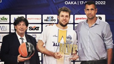 Сашо Везенков стана MVP и в Мача на звездите в Гърция