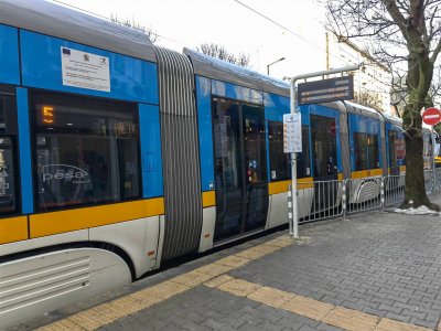 Трамваите в центъра на София спряха Причината е прекъсване на