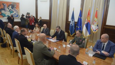 Президентът на Сърбия Александър Вучич определи днешния си разговор в Белград с