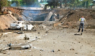 Камион превозващ втечнен газ днес се взриви в южноафриканския град