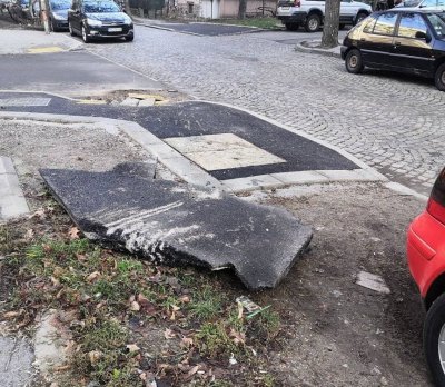 „Доста разчупено се е получила“: Вижте чисто нова улица в София