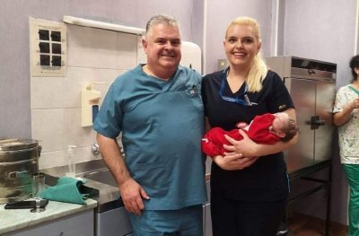 Първото бебе за 2023 година се роди в Пловдив То