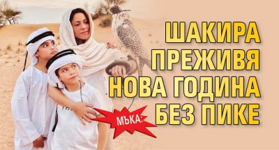 Мъка: Шакира преживя Нова година без Пике