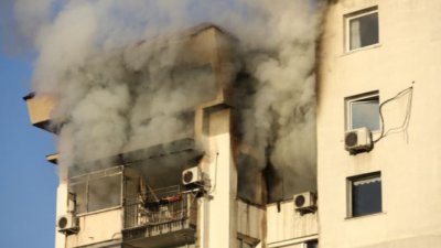 Пожар в центъра на София 