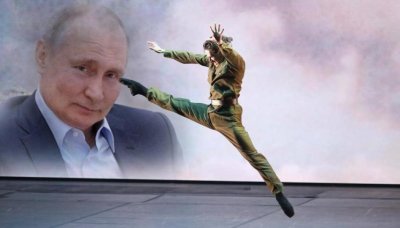 СКАНДАЛ: Руски балетист с татуировки на Путин прокуден от Ботуша (СНИМКА)