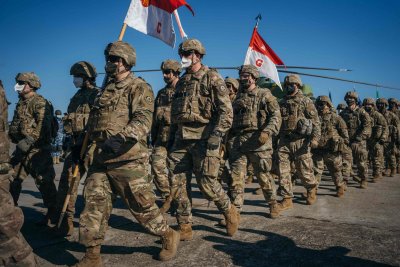 Американската армия обучава свои войски в Румъния