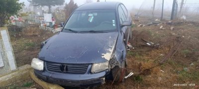 53 годишен шофьор от Бургас се вряза в гробищен парк На 09 01 т г