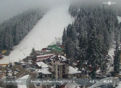Отварянето на ски център Ястребец е отложено за 14 януари