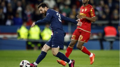 Лионел Меси вкара гол при завръщането си за Пари Сен
