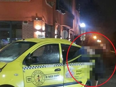 Водач на такси загина а пътничка е леко пострадала при