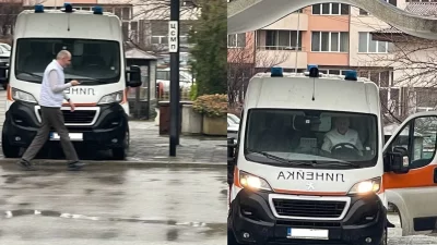 Шефът на карловската болница сам подкара линейка за да спаси