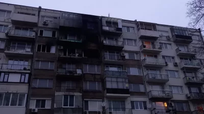 Избухна пожар в апартамент в столичния квартал Света Троица Това
