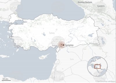 Броят на жертвите на разрушителното земетресение днес в Южна Турция