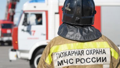 В град Новошахтинск Ростовска област е избухнал пожар на територията на