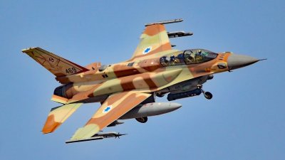 Израелските военновъздушни сили ВВС разрушиха военен обект на радикалната палестинска