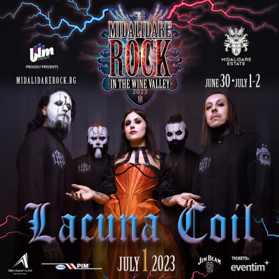 Италианската готик метъл група Lacuna Coil идва за Midalidare Rock
