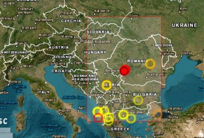 Сравнително силно земетресение разлюля София в 15 18 часа днес и