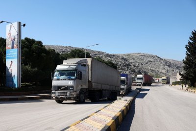 Хуманитарният конвой с българската помощ пристига в Сирия