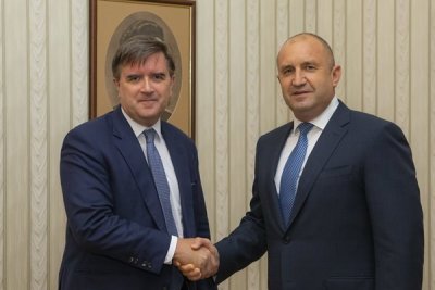 Президентът Румен Радев се срещна с ръководителя на Офиса за