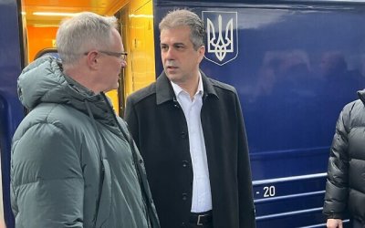 Израелският външен министър е на посещение в Киев