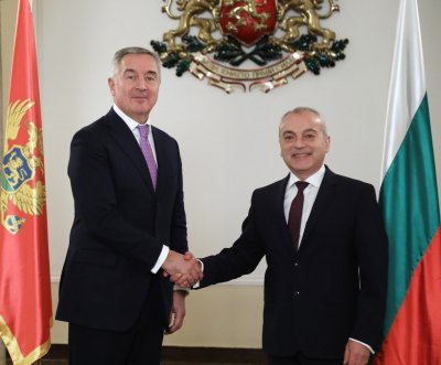 Министър председателят Гълъб Донев се срещна с президента на Черна гора