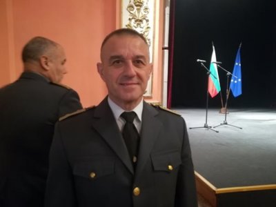 Главен инспектор Георги Тодоров който е шеф на пожарната в