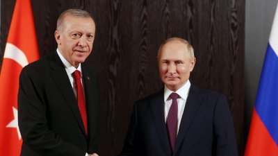 Путин поздрави Ердоган по жицата