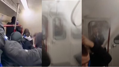 Вандализъм в метрото след футболен мач във вторник Фенове пръскаха