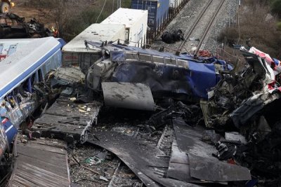 Двама българи са ранени вследствие на влаковата катастрофа в Гърция
