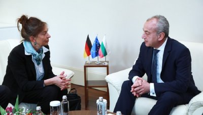 Служебният премиер Гълъб Донев прие германския посланик в България Ирене
